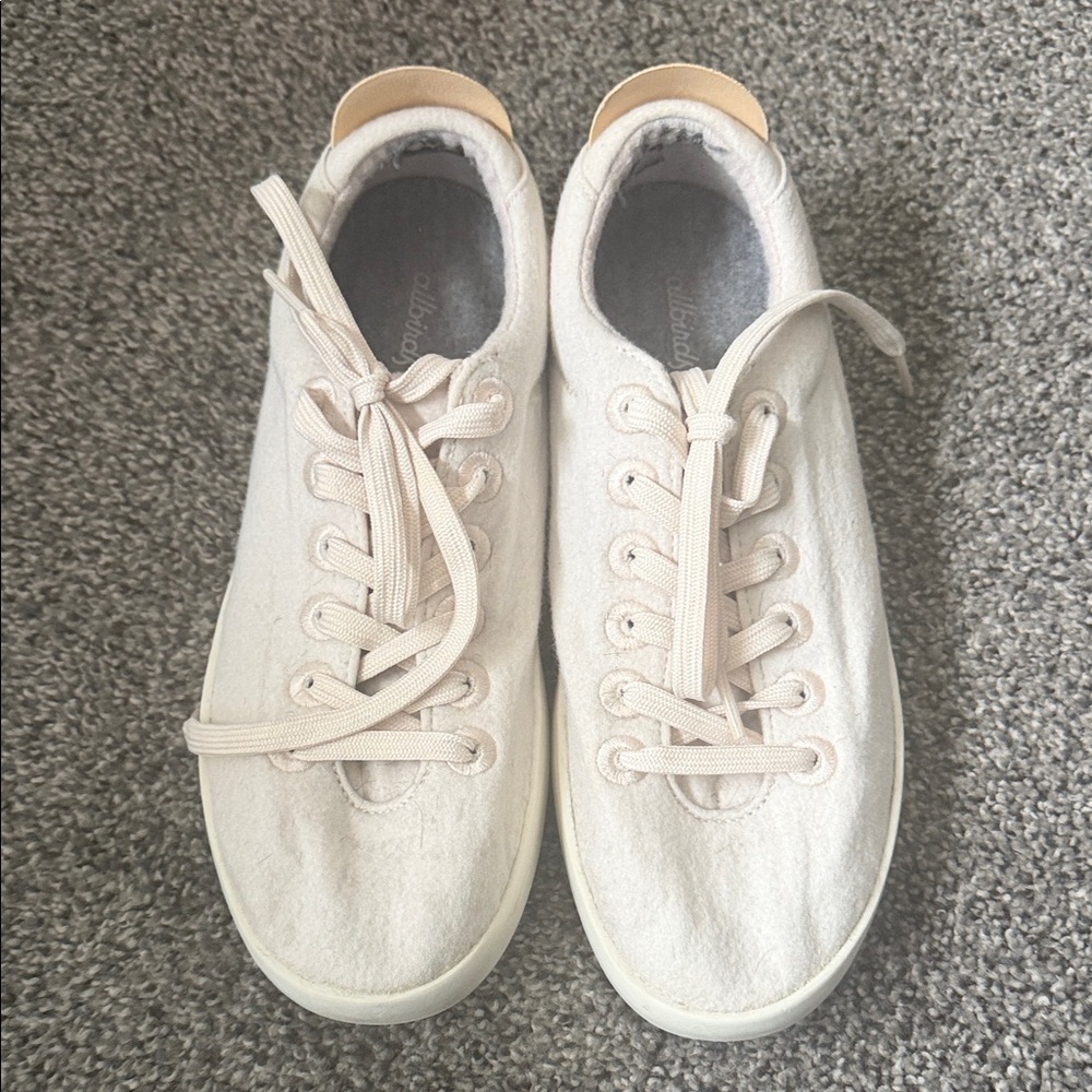 Allbirds Cream Wool Cruisers